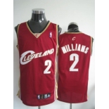 nba cleveland cavaliers #2 williams red