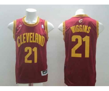 nba cleveland cavaliers #21 wiggins red[revolution 30 swingman]