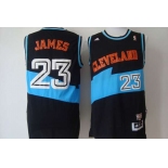 nba cleveland cavaliers #23 james black-1[revolution 30 swingman][fashion]