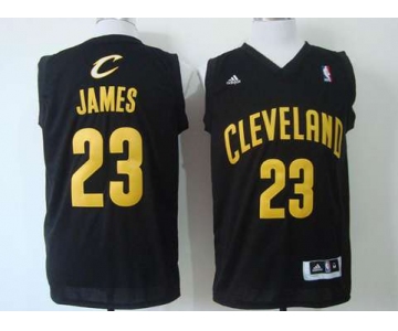 nba cleveland cavaliers #23 james black[revolution 30 swingman]