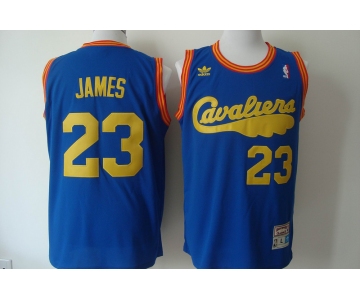 nba cleveland cavaliers #23 james blue[swingman throwback]