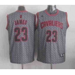 nba cleveland cavaliers #23 james grey[static fashion swingman]