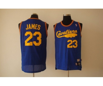 nba cleveland cavaliers #23 james m&n blue