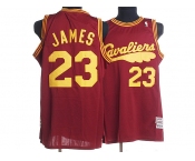 nba cleveland cavaliers #23 james m&n red