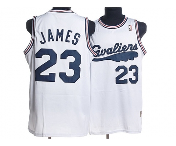 nba cleveland cavaliers #23 james m&n white