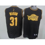 nba cleveland cavaliers #31 marion black[gold lettering fashion]