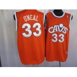 nba cleveland cavaliers #33 oneal orange