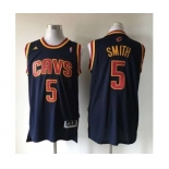 nba cleveland cavaliers #5 smith blue[revolution 30 swingman]