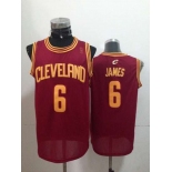 nba cleveland cavaliers #6 james red[revolution 30 swingman]