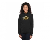 Women's Cleveland Cavaliers Gold Collection Pullover Hoodie Black