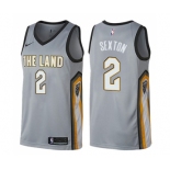 Women's Nike Cleveland Cavaliers #2 Collin Sexton Swingman Gray NBA Jersey - City Edition