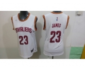 women nba cleveland cavaliers #23 james white jerseys