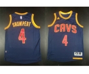 NBA Youth Revolution 30 Cleveland Cavaliers #4 Iman Shumpert Navy Blue CavFanatic Stitched Jerseys