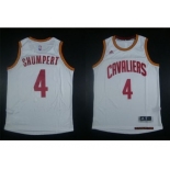 NBA Youth Revolution 30 Cleveland Cavaliers #4 Iman Shumpert White Jerseys