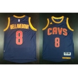 NBA Youth Revolution 30 Cleveland Cavaliers #8 Matthew Dellavedova Navy Blue CavFanatic Stitched Jerseys