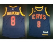 NBA Youth Revolution 30 Cleveland Cavaliers #8 Matthew Dellavedova Navy Blue CavFanatic Stitched Jerseys