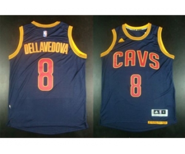 NBA Youth Revolution 30 Cleveland Cavaliers #8 Matthew Dellavedova Navy Blue CavFanatic Stitched Jerseys