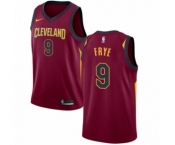 Youth Nike Cleveland Cavaliers #9 Channing Frye Swingman Maroon NBA Jersey - Icon Edition