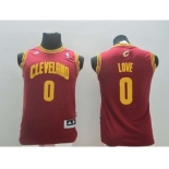 youth nba cleveland cavaliers #0 love red[revolution 30 swingman]