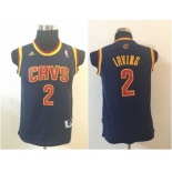 youth nba cleveland cavaliers #2 irving blue[revolution 30 swingman]