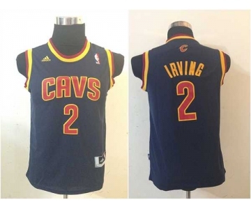 youth nba cleveland cavaliers #2 irving blue[revolution 30 swingman]