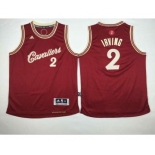 youth nba cleveland cavaliers #2 irving red[2015 Christmas edition]