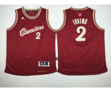 youth nba cleveland cavaliers #2 irving red[2015 Christmas edition]