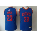 youth nba cleveland cavaliers #23 james blue[revolution 30 swingman]