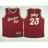 youth nba cleveland cavaliers #23 james red[2015 Christmas edition]