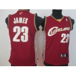 youth nba cleveland cavaliers #23 james red