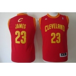 youth nba cleveland cavaliers #23 james red[revolution 30 swingman]