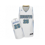 Men's Adidas Denver Nuggets #25 Malik Beasley Swingman White Home NBA Jersey