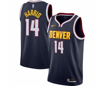 Men's Denver Nuggets #14 Gary Harris Nike Navy 2020-21 Swingman Jersey