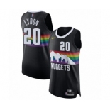 Men's Denver Nuggets #20 Tyler Lydon Authentic Black Basketball Jersey - 2019-20 City Edition