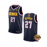 Men's Denver Nuggets #27 Jamal Murray Navy 2023 Finals Icon Edition Stitched Basketball Jersey