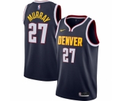 Men's Denver Nuggets #27 Jamal Murray Nike Navy 2020-21 Swingman Jersey