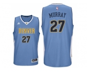 Men's Denver Nuggets #27 Jamal Murray Road Blue Swingman Jersey