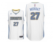 Men's Denver Nuggets #27 Jamal Murray White Home Swingman Jersey