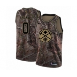 Men's Nike Denver Nuggets #0 Isaiah Thomas Swingman Camo Realtree Collection NBA Jersey