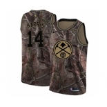 Men's Nike Denver Nuggets #14 Gary Harris Swingman Camo Realtree Collection NBA Jersey