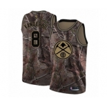 Men's Nike Denver Nuggets #8 Jarred Vanderbilt Swingman Camo Realtree Collection NBA Jersey