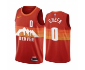 Nike Nuggets #0 JaMychal Green Red NBA Swingman 2020-21 City Edition Jersey