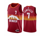 Nike Nuggets #7 Facundo Campazzo Red NBA Swingman 2020-21 City Edition Jersey