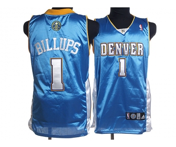 nba denver nuggets #1 billups baby blue