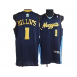 nba denver nuggets #1 billups dark blue