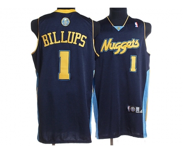 nba denver nuggets #1 billups dark blue