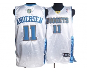 nba denver nuggets #11 andersen white