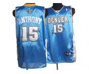 nba denver nuggets #15 anthony baby blue