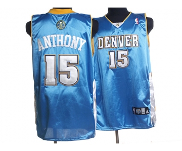 nba denver nuggets #15 anthony baby blue