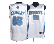 nba denver nuggets #15 anthony white